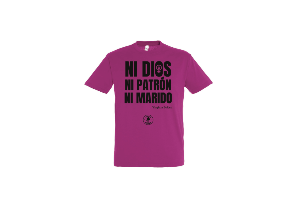 Camiseta Ni Dios ni patrón ni marido